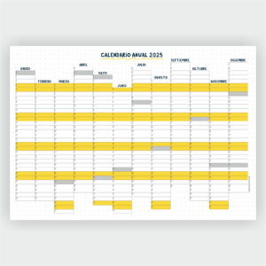 CALENDARIO ANUAL IMPRESO 2026 A3