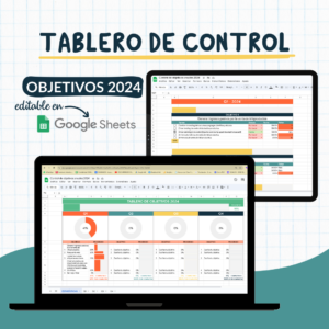 Plantilla Tablero de Control de Objetivos