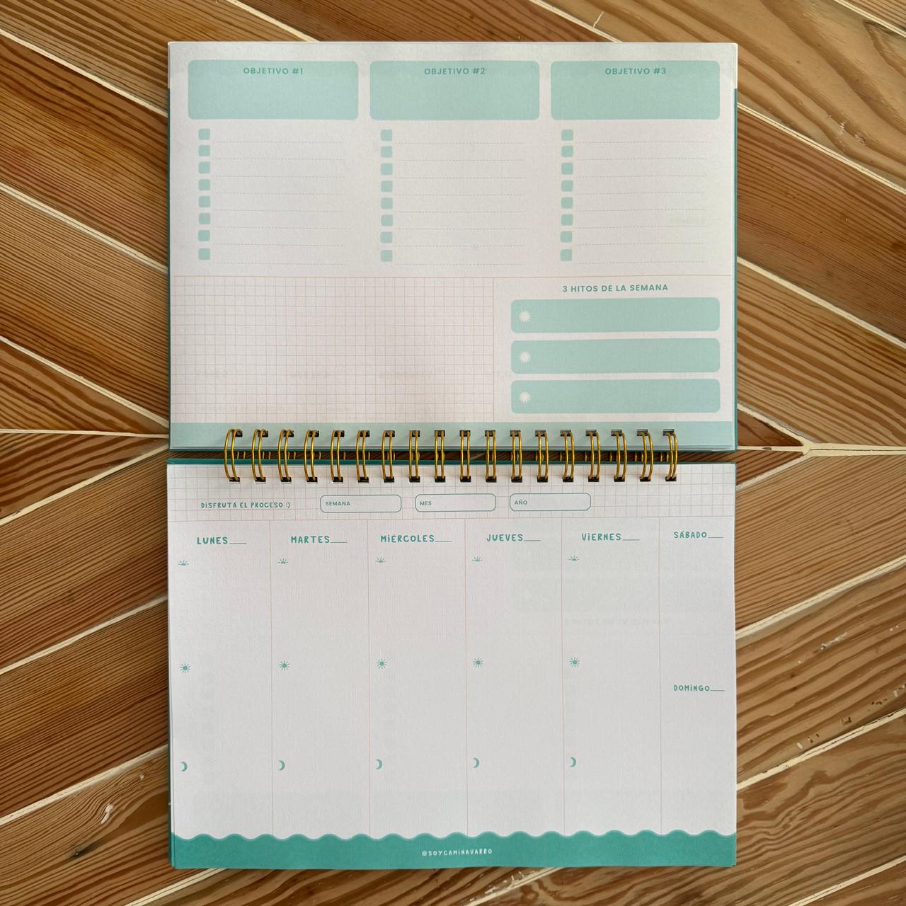 PLANNER SEMANAL PERPETUO ÉXITO - Imagen 2