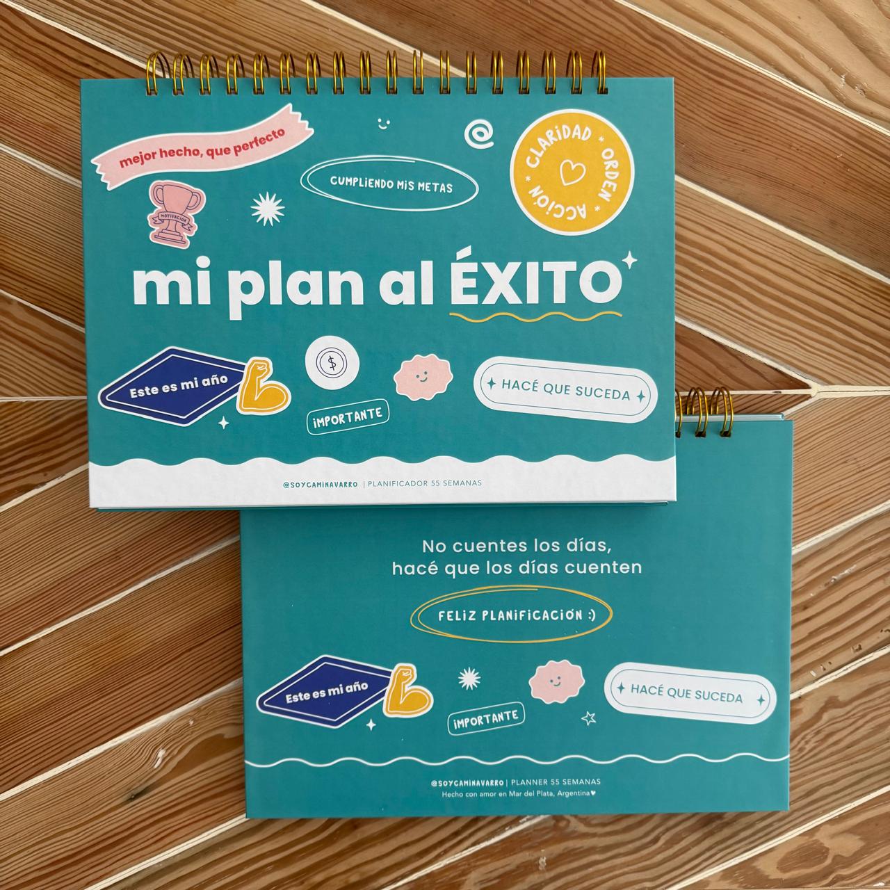 PLANNER SEMANAL PERPETUO ÉXITO