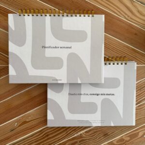 PLANNER SEMANAL PERPETUO MINIMALISTA