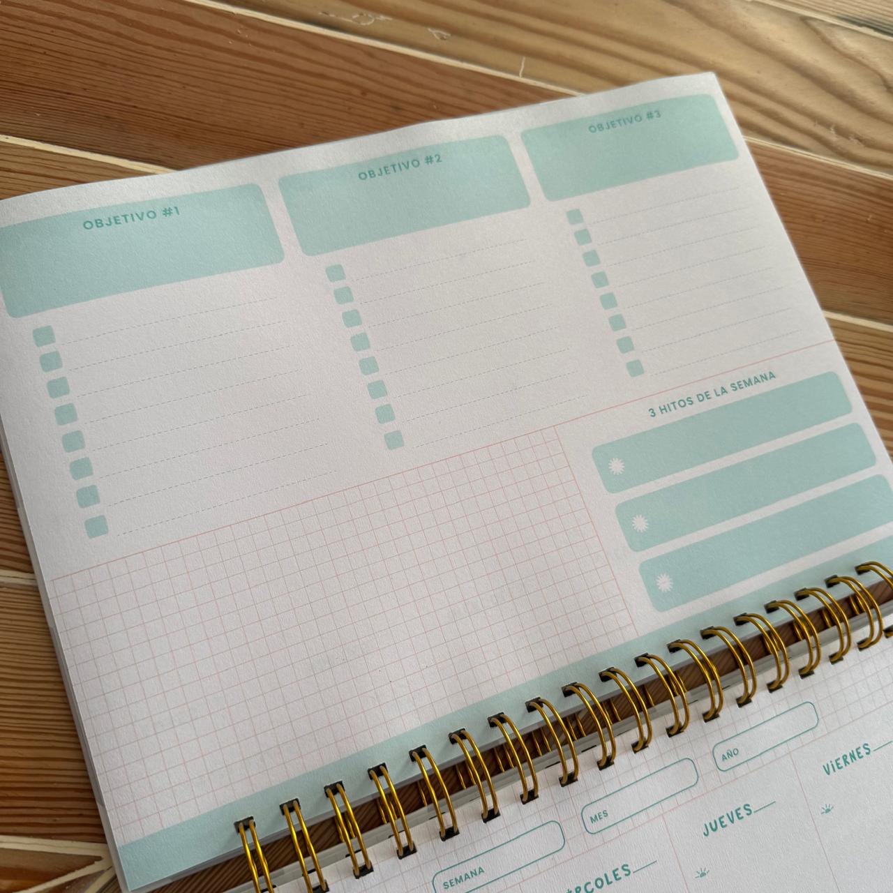 PLANNER SEMANAL PERPETUO ÉXITO - Imagen 5